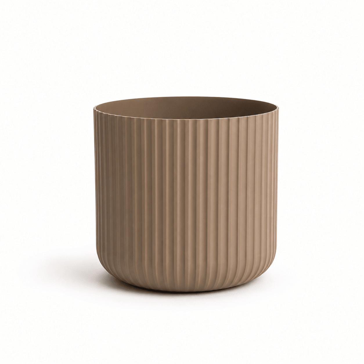 Linea Pot Plastic - Green Mist