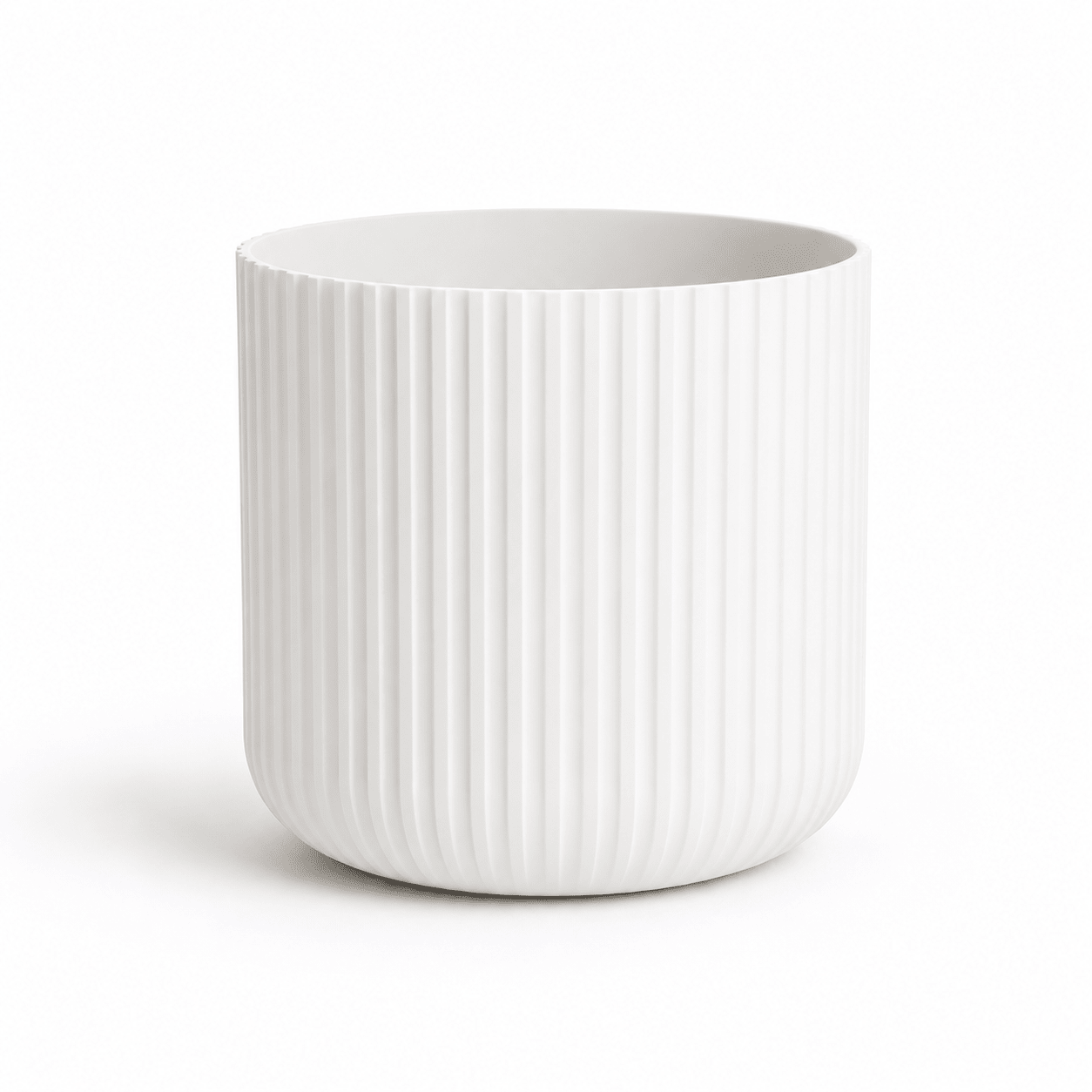 Linea Pot Plastic - Green Mist